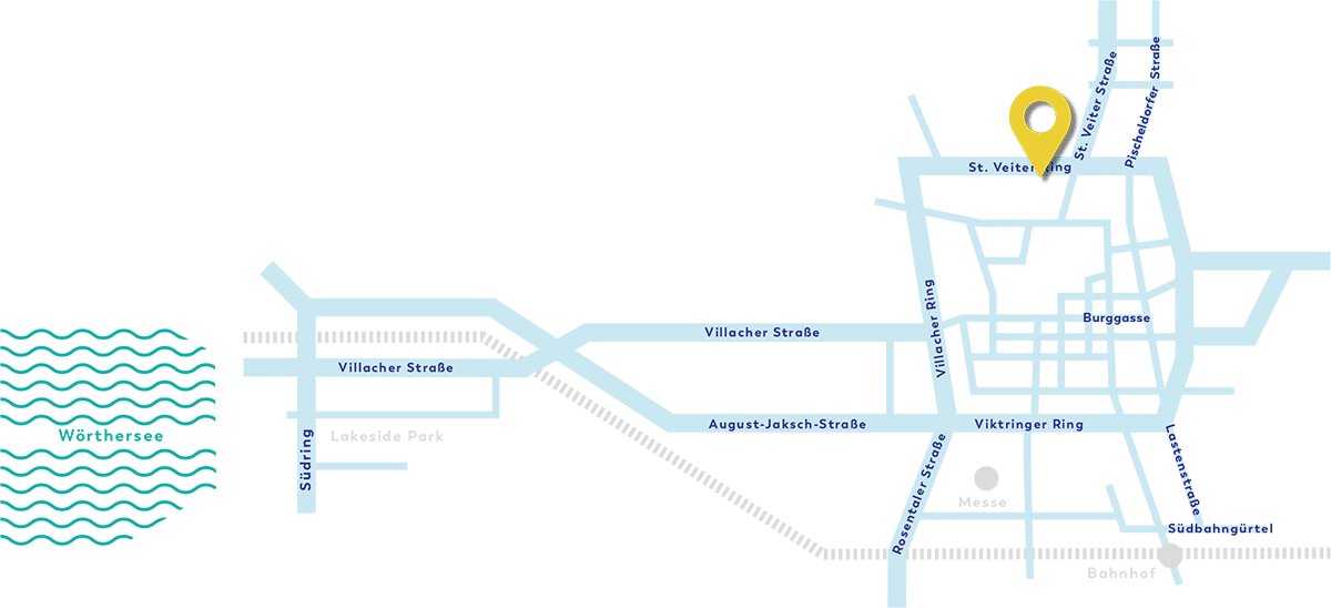 Karte Architekturhaus Kärnten